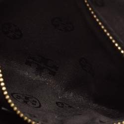 Pre Owned Tory Burch Black Quilted Leather Alexa Convertible Shoulder Bag