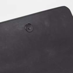 Pre Owned Tory Burch Black Leather Fleming Shoulder Bag