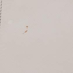 Pre Owned Tory Burch Taupe Leather Robinson Flap Shoulder Bag