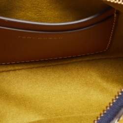 Pre Owned Tory Burch Multicolor Woven Leather 151 Mercer Crescent Shoulder Bag