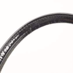 Pre Owned Tory Burch Black Patent Leather and Nylon Large Ella Tote