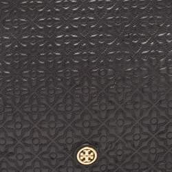 Pre Owned Tory Burch Black Quilted Leather Bryant Shoulder Bag