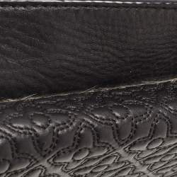 Pre Owned Tory Burch Black Quilted Leather Bryant Shoulder Bag