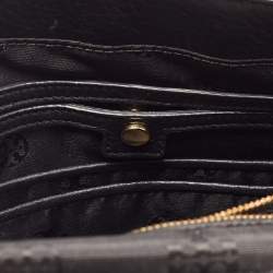 Pre Owned Tory Burch Black Quilted Leather Bryant Shoulder Bag