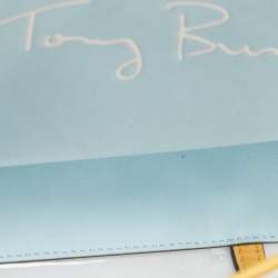 Pre Owned Tory Burch Multicolor PVC and Leather Perry Tote