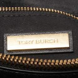 Pre Owned Tory Burch Black Leather Fleming Soft Shoulder Bag