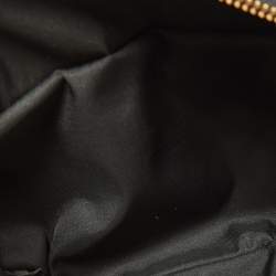 Pre Owned Tory Burch Black Studded Fleming Studded Belt Bag