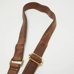 Pre Owned Tory Burch Brown Leather Satchel