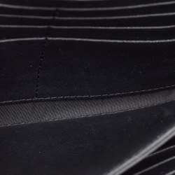 Pre Owned Tory Burch Black Leather Robinson Chain Clutch Bag