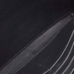 Pre Owned Tory Burch Black Leather Robinson Chain Clutch Bag