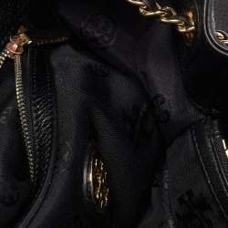 Pre Owned Tory Burch Black Leather Thea Chain Shoulder Bag