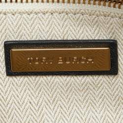 Pre Owned Tory Burch Black Leather Kira Camera Crossbody Bag