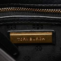 Pre Owned Tory Burch Black Leather Mini Alexa Crossbody Bag