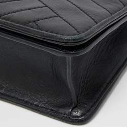 Pre Owned Tory Burch Black Leather Mini Alexa Crossbody Bag