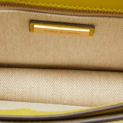 Pre Owned Tory Burch Multicolor Canvas and Leather Britten Shoulder Bag