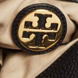 Pre Owned Tory Burch Black Leather Amanda Shoulder Bag