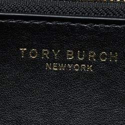 Pre Owned Tory Burch Black Diamond Quilt Leather Eleanor Shoulder Bag