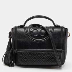 Fleming quilted leather top clearance handle satchel