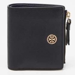 Tory orders Burch - Black Saffiano Leather Long Wallet