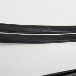 Pre Owned Tory Burch Black Leather Chelsea Shoulder Bag