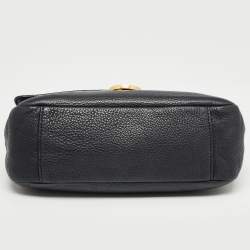 Pre Owned Tory Burch Black Leather Chelsea Shoulder Bag