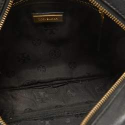 Pre Owned Tory Burch Black Leather Alexa Camera Crossbody Bag