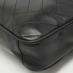 Pre Owned Tory Burch Black Leather Alexa Camera Crossbody Bag