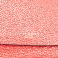 Pre Owned Tory Burch Red/Brown Leather Perry Crossbody Bag