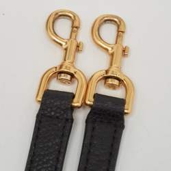 Pre Owned Tory Burch Black Leather Walker Tote