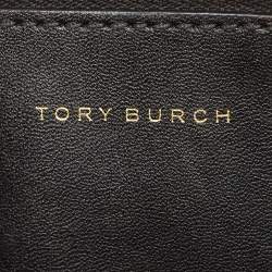 Tory Burch Black Leather Walker Tote