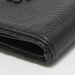 Tory Burch Black Leather Taylor Bifold Compact Wallet