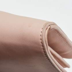 Tory Burch Pink Leather Britten Flap Crossbody Bag