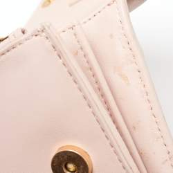 Tory Burch Pink Leather Britten Flap Crossbody Bag