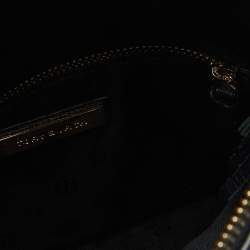 Tory Burch Black Leather Foldover Crossbody Bag