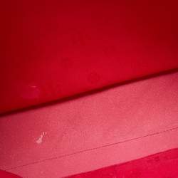 Pre Owned Tory Burch Pink Leather Large York Buckle Tote