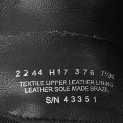 Pre Owned Tory Burch Black Velvet Clara Bow Pumps Size 37.5