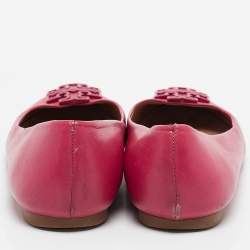 Tory Burch Purple Leather Ballet Flats Size 36