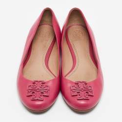 Tory Burch Purple Leather Ballet Flats Size 36