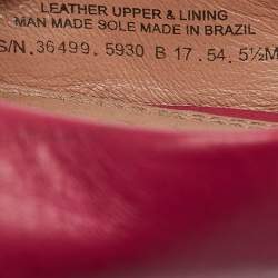 Tory Burch Purple Leather Ballet Flats Size 36
