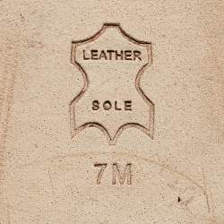 Pre Owned Tory Burch Grey Snakeskin Embossed Leather Ines Flat Sandals Size 37.5