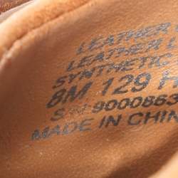 Tory Burch Tan Leather Wedge Pumps Size 38