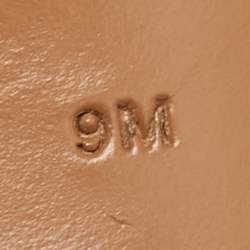 Pre Owned Tory Burch Yellow Croc Embossed Leather Ines Slide Sandals Size 39