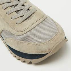 Tory Burch Multicolor Suede And Mesh Sawtooth Sneakers Size 37