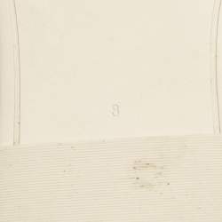 Pre Owned Tory Burch Cream Leather Double T Slide Flat Sandals Size 38