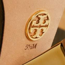 Tory Burch Multicolor Eel Leather Knee Length Boots Size 35.5