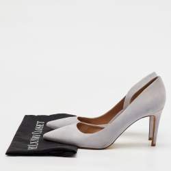 Tory Burch Light Lilac Suede Pointed Toe D'orsay Pumps Size 40