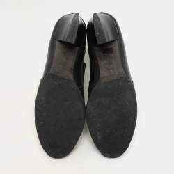 Tory Burch Black Leather Ankle Length Boots Size 41