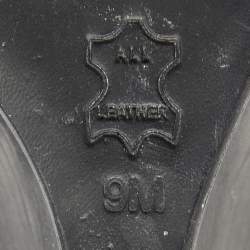 Pre Owned Tory Burch Black Quilted Leather Kaitlin Cap Toe Wedge Pumps Size 39