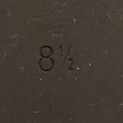 Pre Owned Tory Burch Brown Leather Slingback Sandals Size 38.5