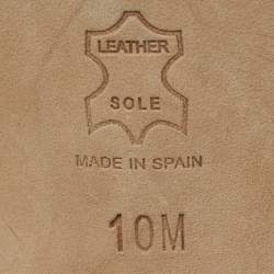 Pre Owned Tory Burch Yellow Raffia and Suede Ankle Strap Sandals Size 40